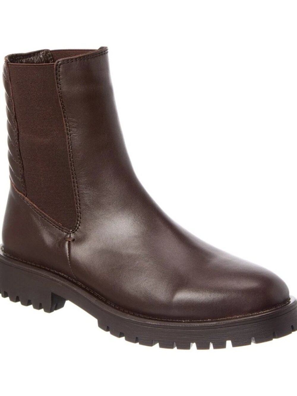 La Canadienne Women's Libra Leather Boot in Dark Brown. Sz: EU 40/US 9.5-10